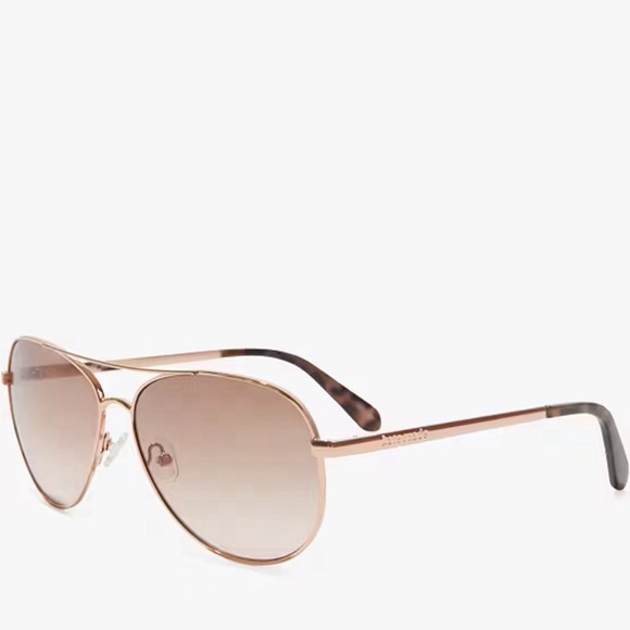 🌸 Kate Spade New York - Rose Gold Emmaline Sunglasses🌸 - Picture 4 of 5